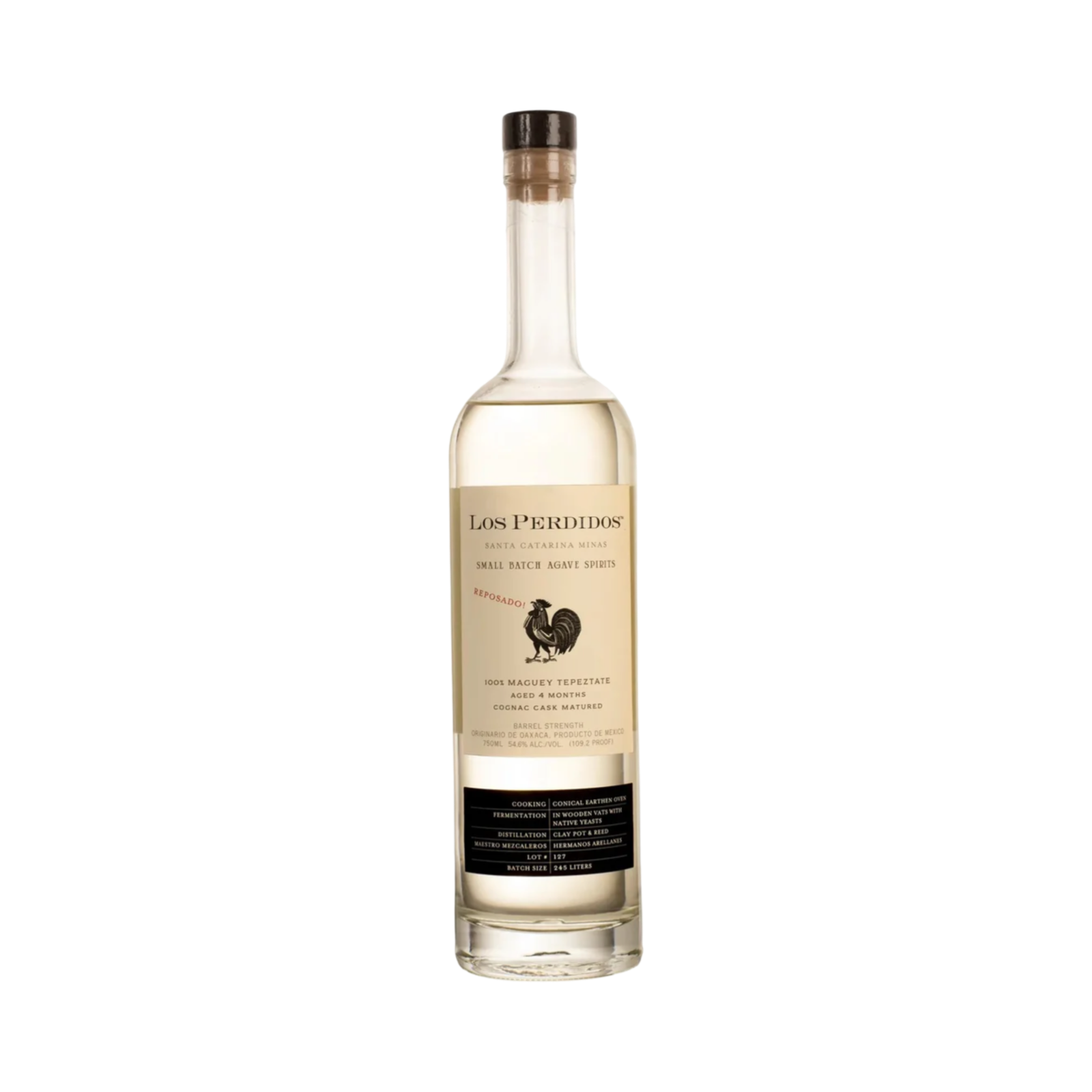 Los Perdidos Tepeztate Reposado Mezcal 750ml