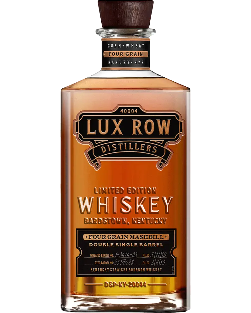 Lux Row Distillers 4 Grain Double Single Barrel Straight Bourbon Whiskey 750ml