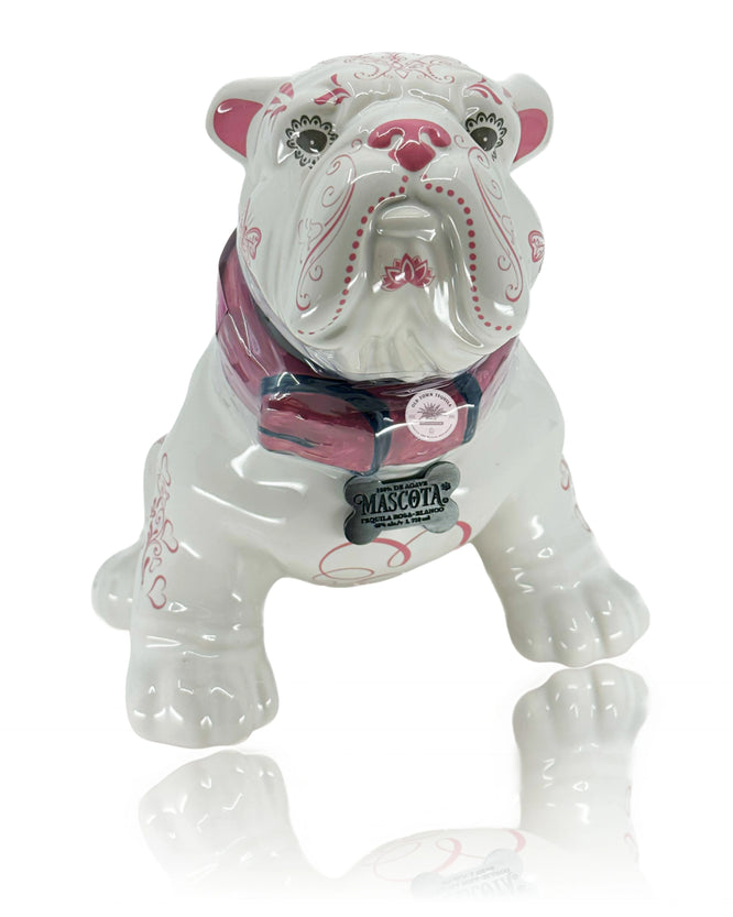 Mascota Bulldog Rosa Pink Edition Blanco Tequila