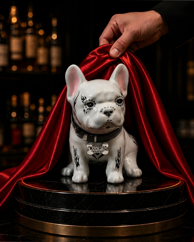 Mascota French Bulldog Reposado Tequila 750ml - Pre Sale