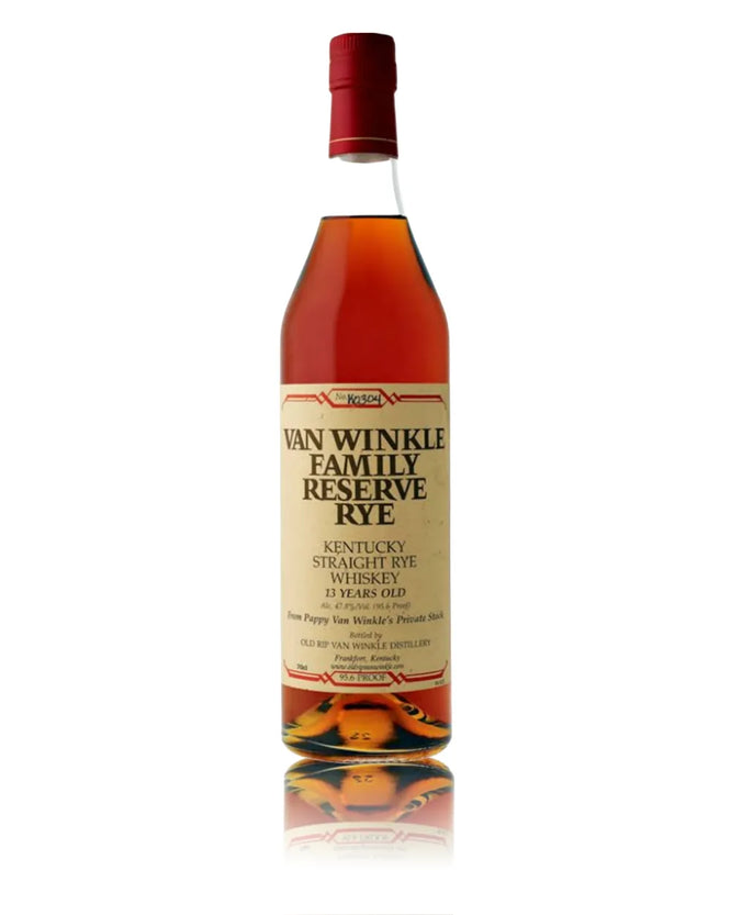 Old Rip Van Winkle Pappy Van Winkle's Family Reserve 13 Year Old Kentucky Straight Rye Whiskey