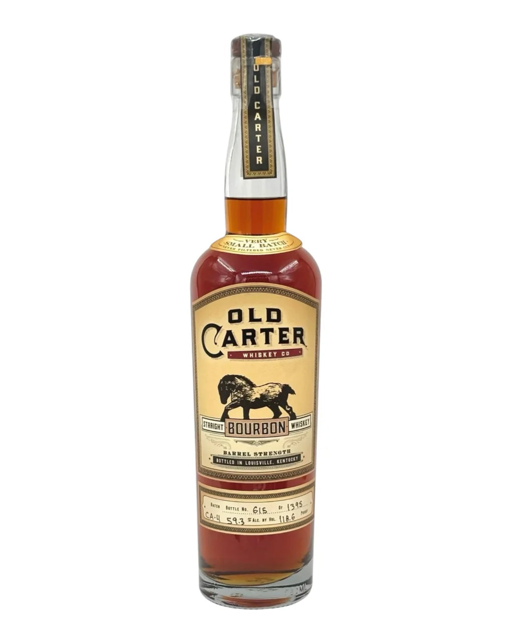 Old Carter Very Small Batch 4-CA Barrel Strength Straight Bourbon Whiskey