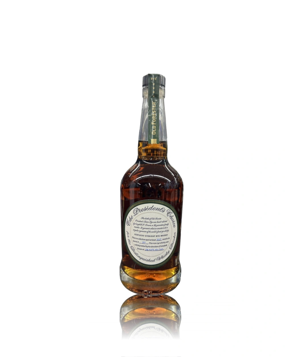 Old Forester The President's Choice Rye Whiskey
