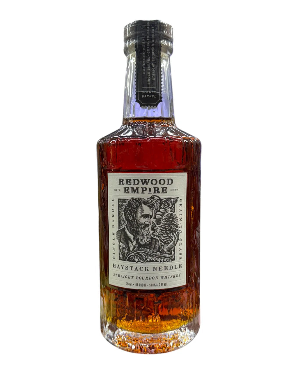 Redwood Empire Haystack Needle 8 Year Old Single Barrel Straight Bourbon Whiskey