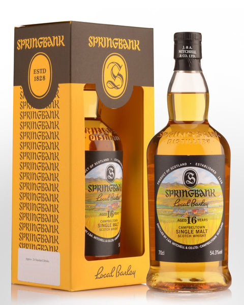 Springbank Local Barley 16 Year Old Single Malt Scotch Whisky 700ml