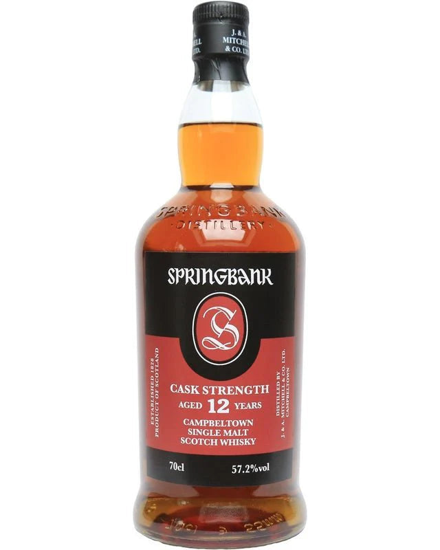 Springbank 12 Year Old Cask Strength Single Malt Scotch Whisky