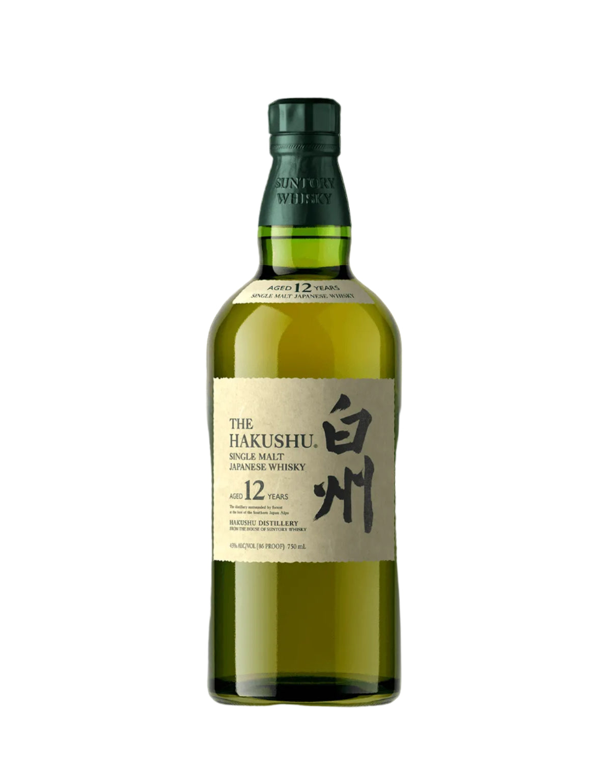 Suntory Hakushu 12 Year Old Single Malt Whisky 750ml – El Cerrito