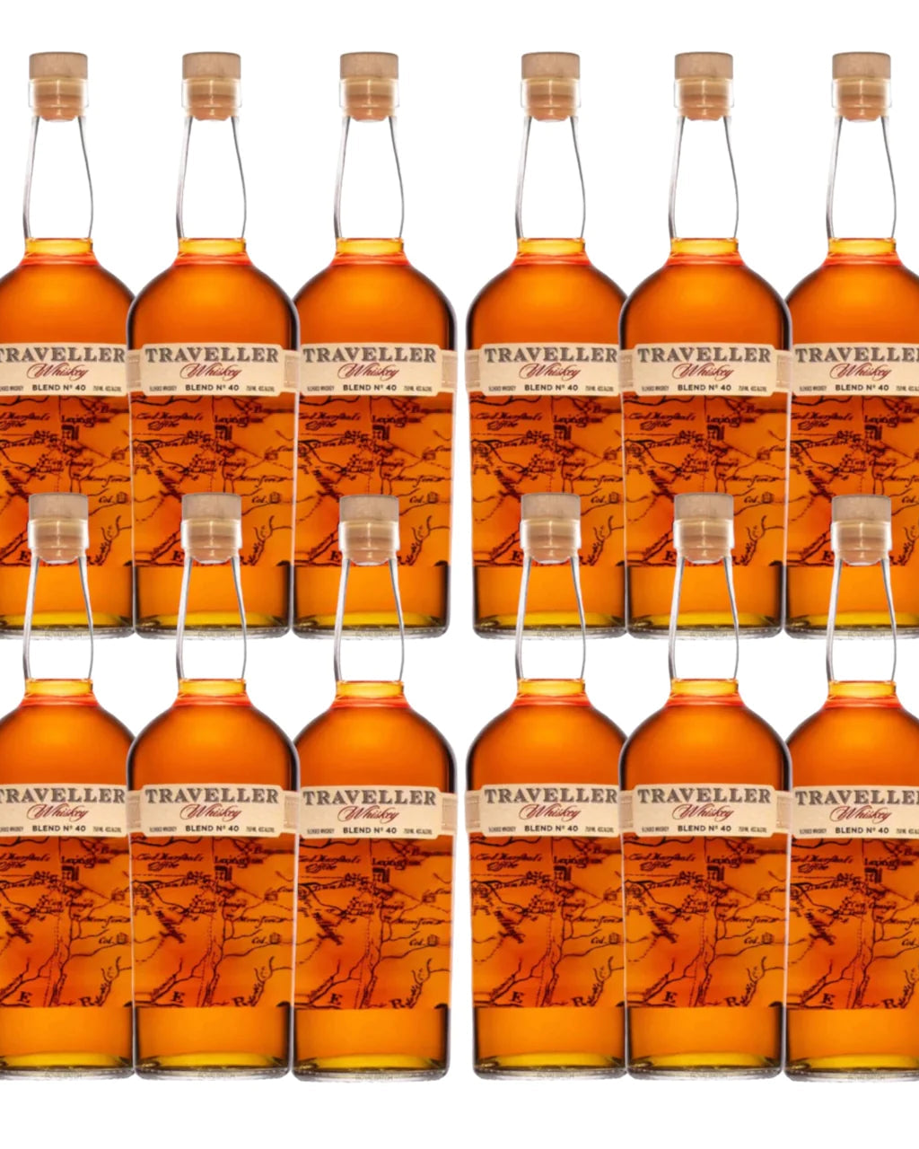 Traveller Whiskey by Chris Stapleton & Buffalo Trace Bundle (12 Bottles)