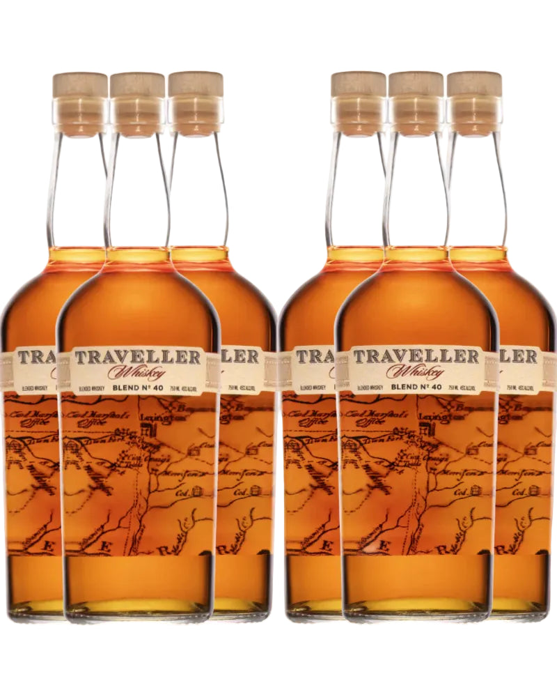 Traveller Blend No. 40 Whiskey 6 Bottle Bundle Pack