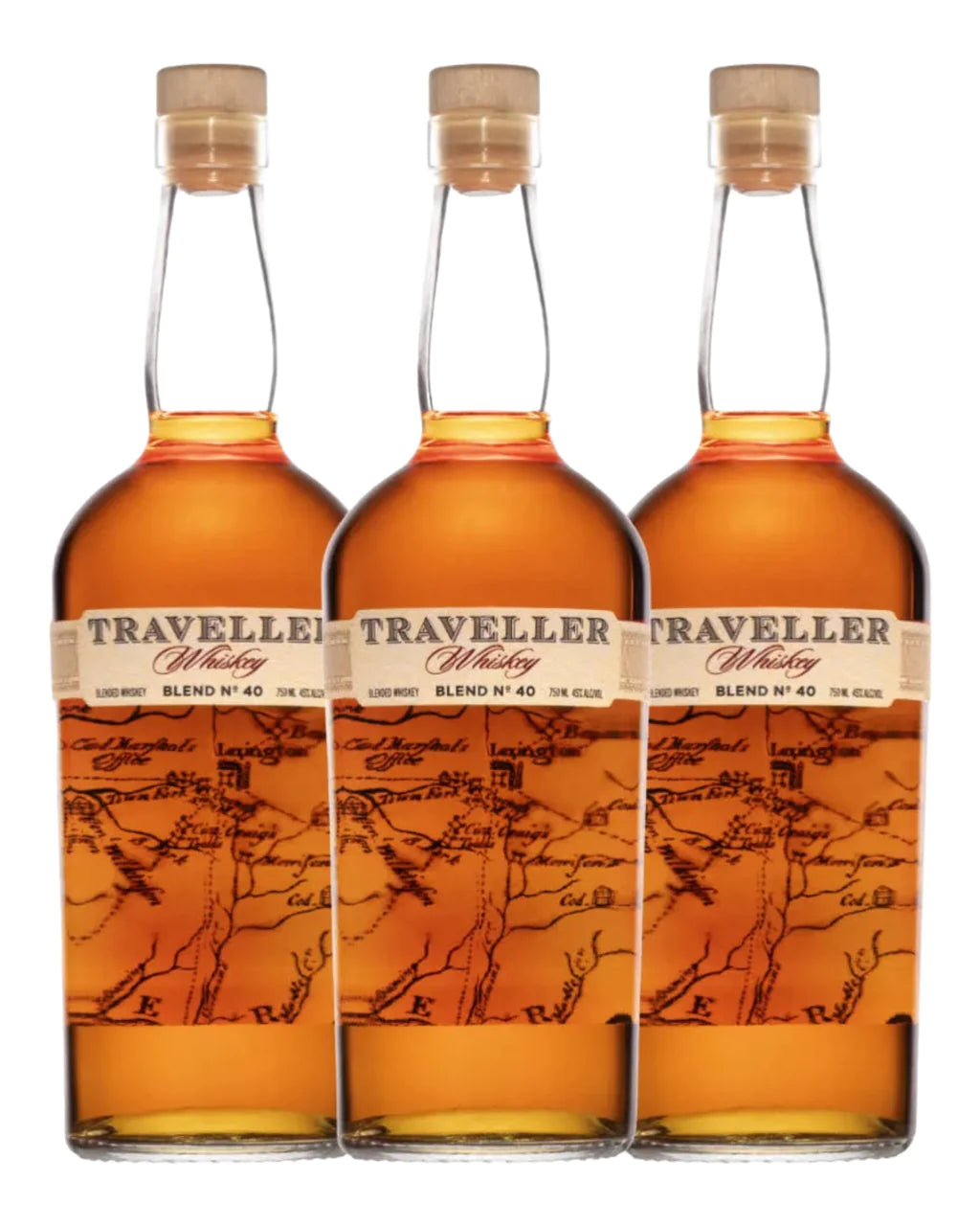 Traveller Whiskey by Chris Stapleton & Buffalo Trace Bundle (3 Bottles)