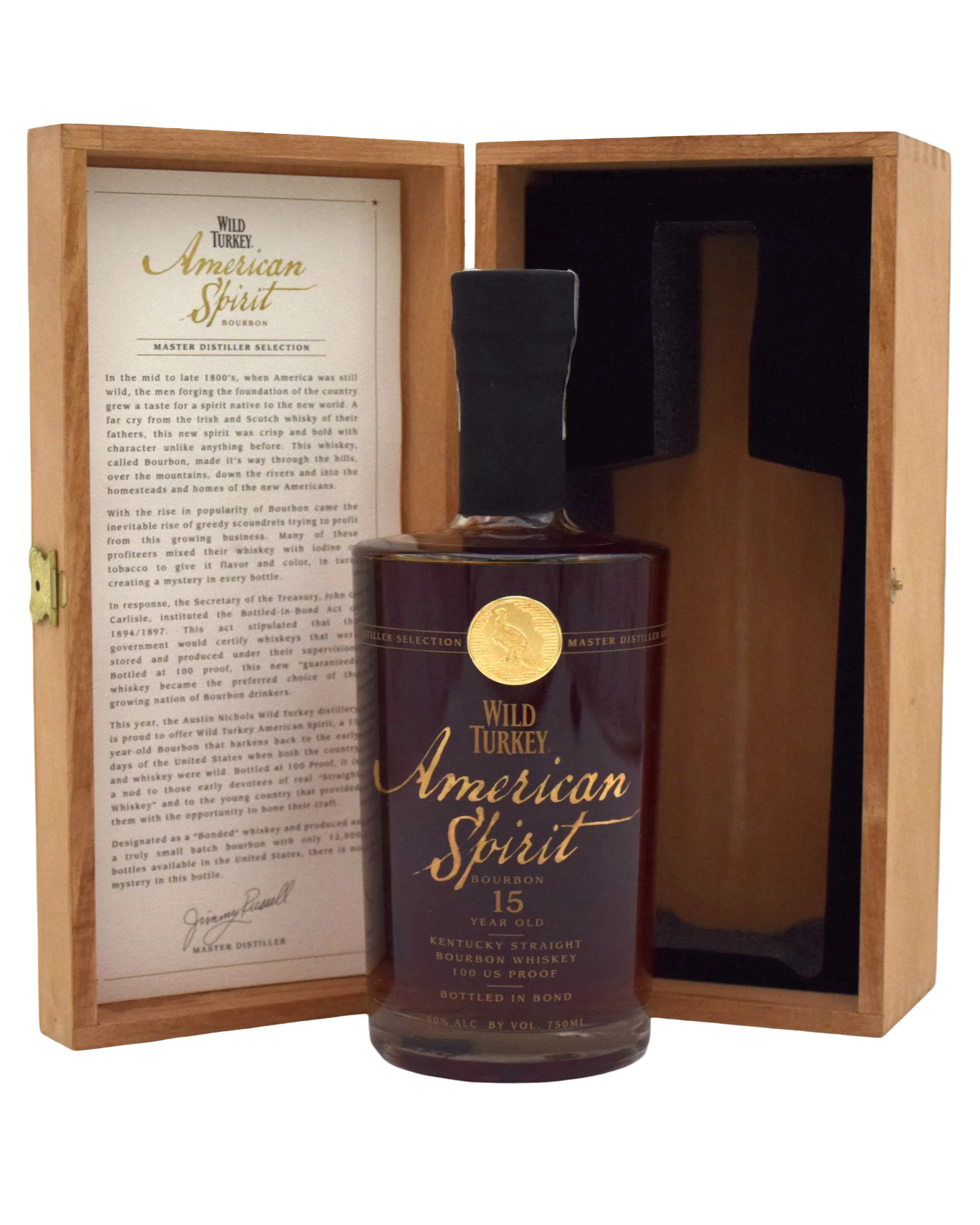 Wild Turkey American Spirit 15 Year Old Kentucky Straight Bourbon