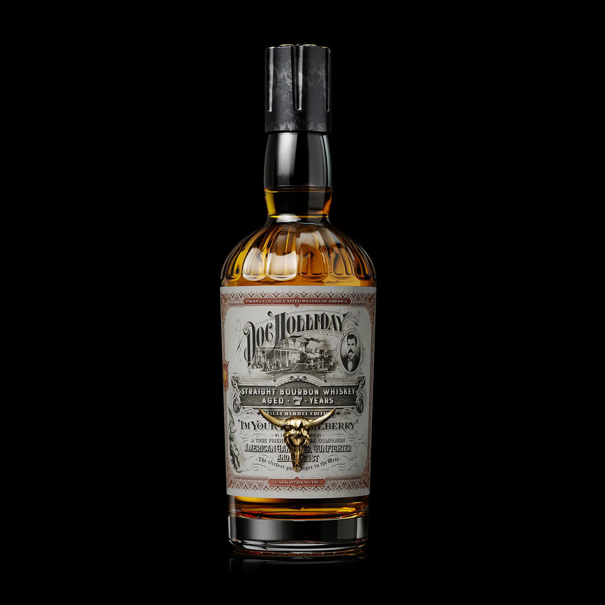 World Whiskey Society Doc Holliday 7 Year Old Straight Bourbon Whiskey