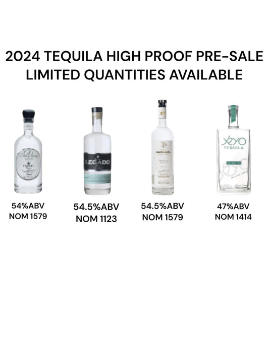 Yeyo Don Vicente, General Gorostieta & El Gran Legado High Proof Blanco Tequila Bundle 4-Pack