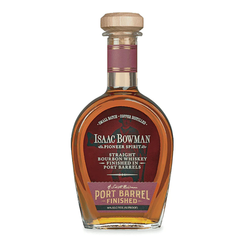 Isaac Bowman Port Barrel Finished Straight Bourbon Whiskey