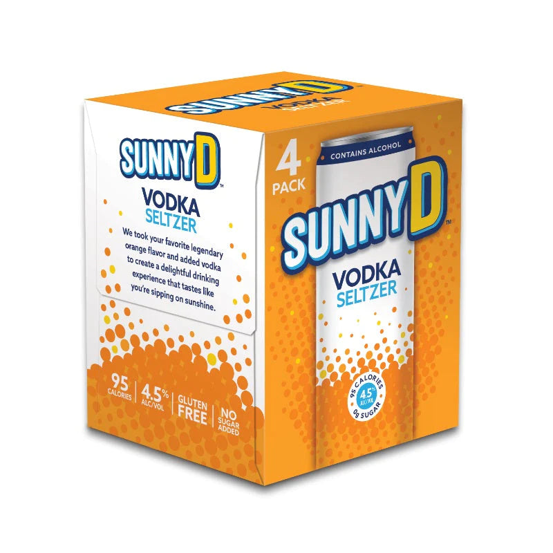 Sunny D Vodka Seltzer 4-Pack