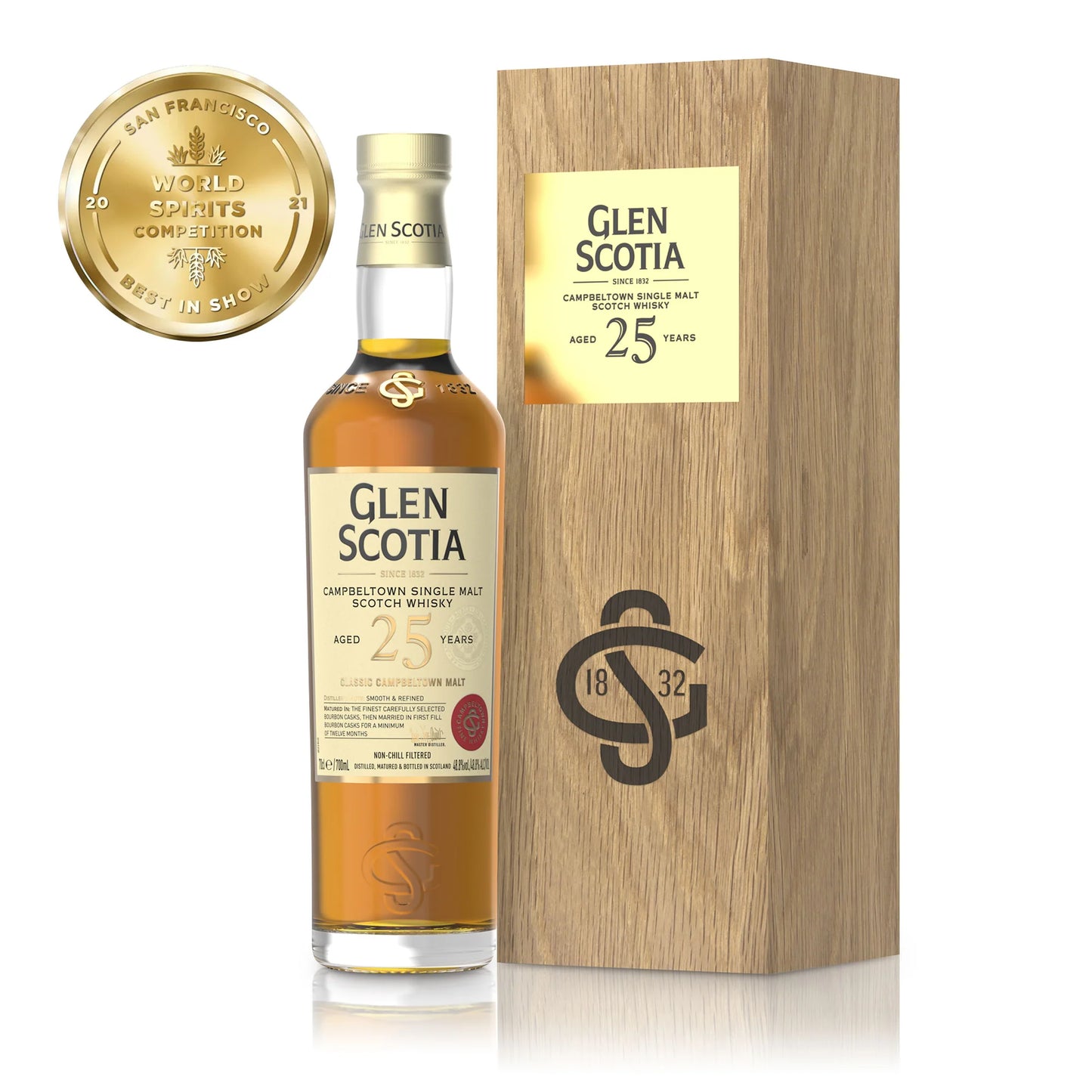 Glen Scotia 25 Year Old Single Malt Scotch Whisky