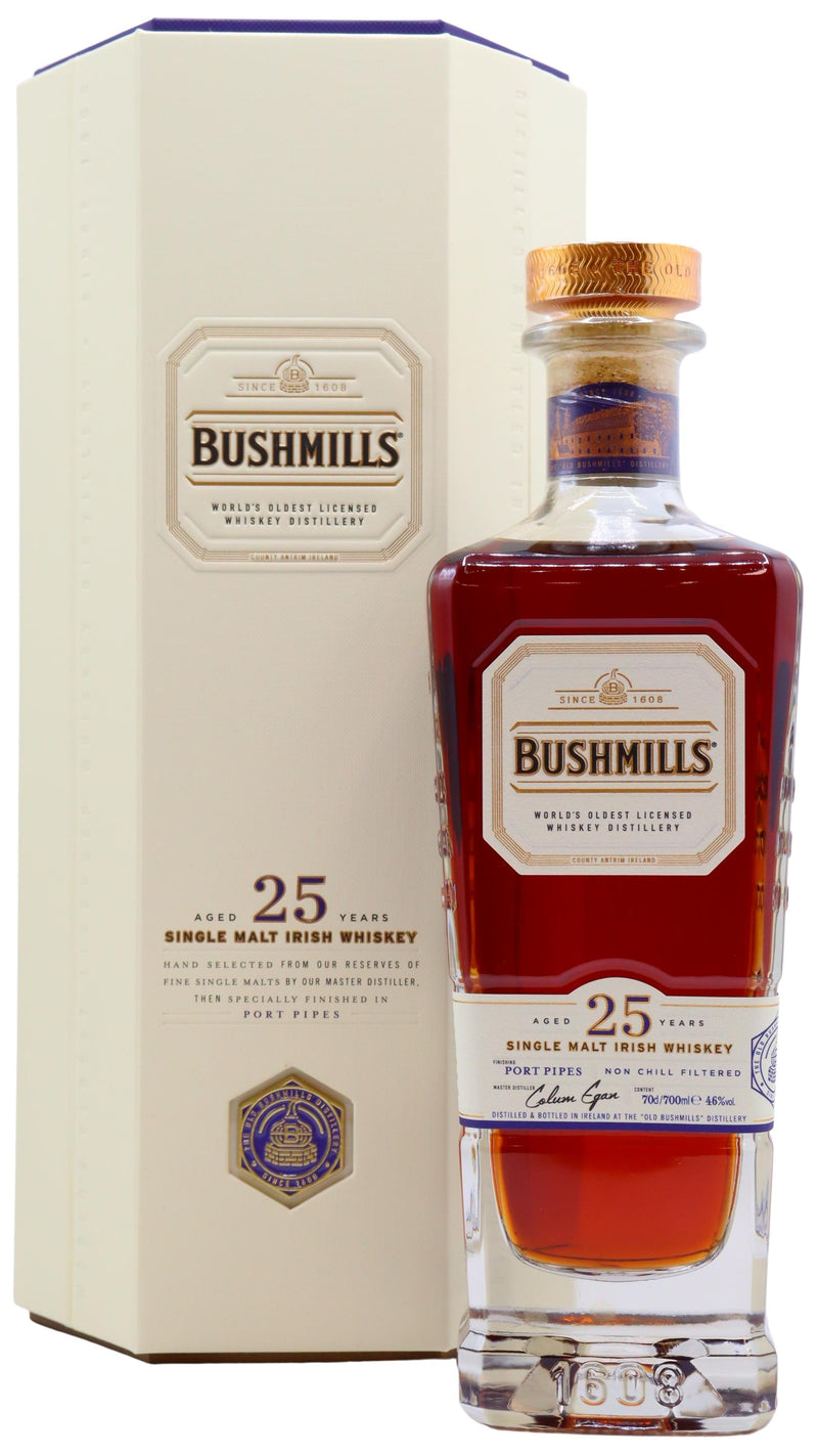 Bushmills Single Malt Irish Whiskey 25 Yr