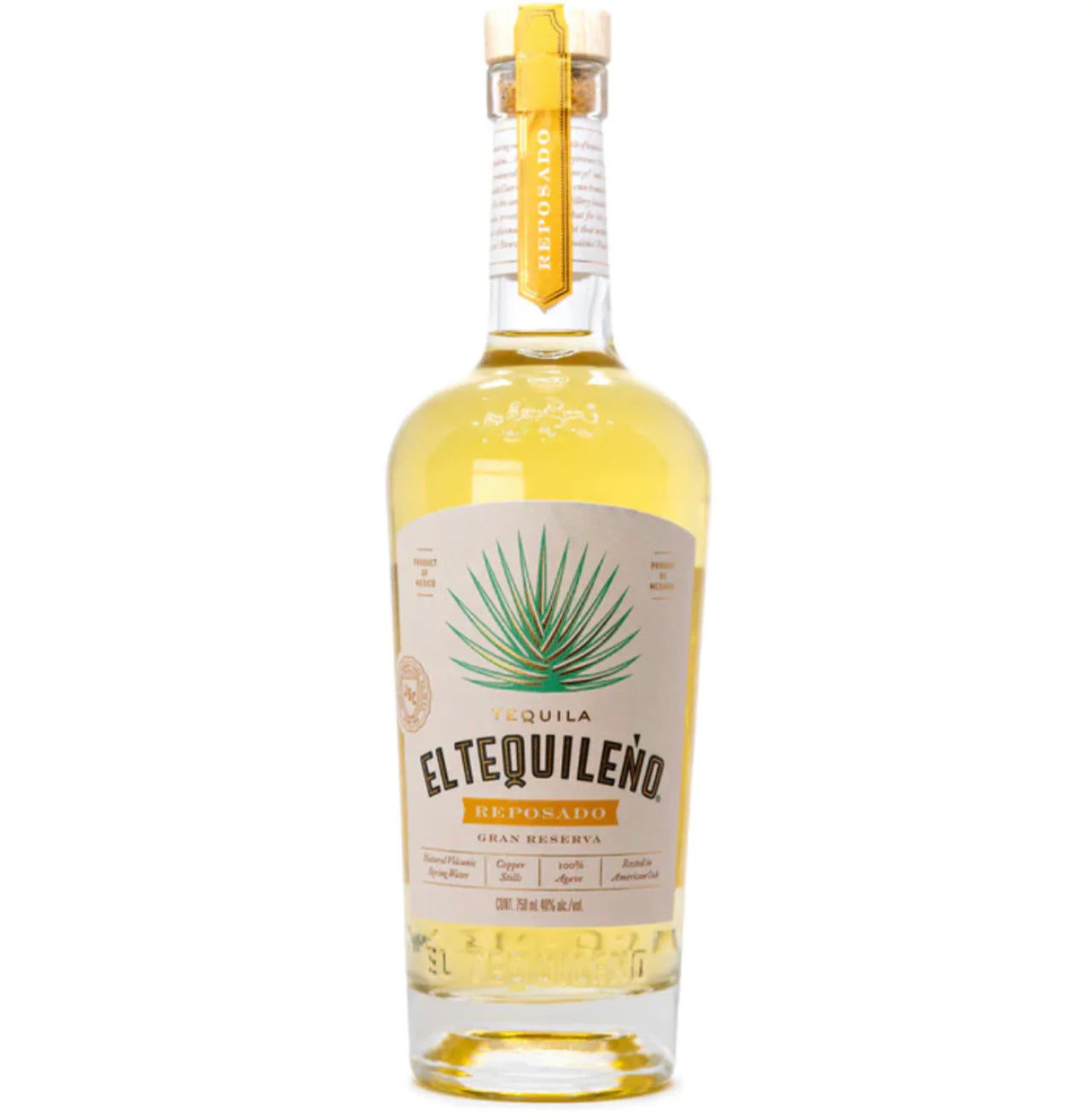 El Tequileno Reposado Tequila 750ml