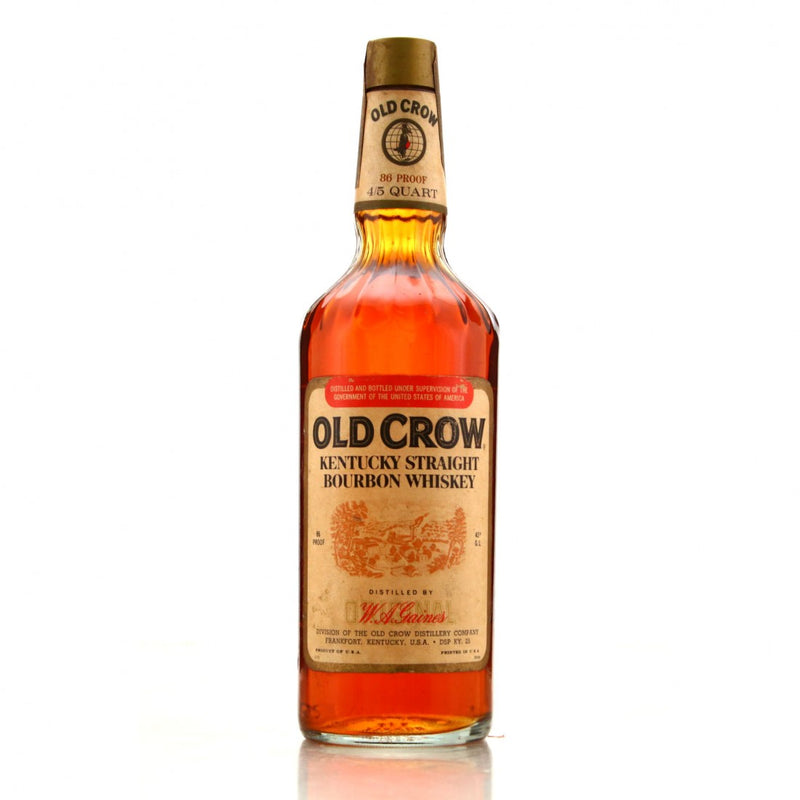 Old Crow Kentucky Straight Bourbon 1973