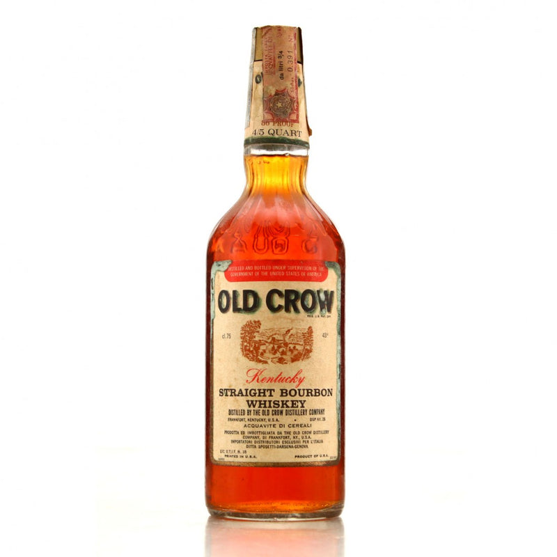Old Crow Kentucky Straight Bourbon 1971