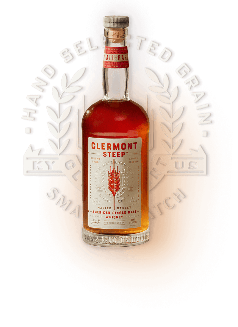 Clermont Steep American Single Malt Whiskey