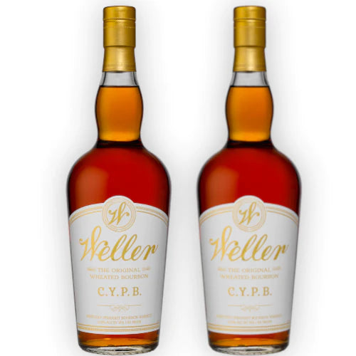 W. L. Weller CYPB Wheated Straight Bourbon 2 Pack Bundle