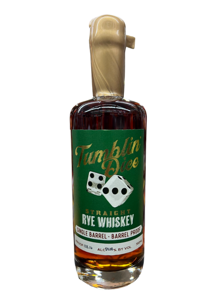 Tumblin Dice 7 Year Old Single Barrel Barrel Proof El Cerrito Liquor Store Pick Straight Rye Whiskey 700ml