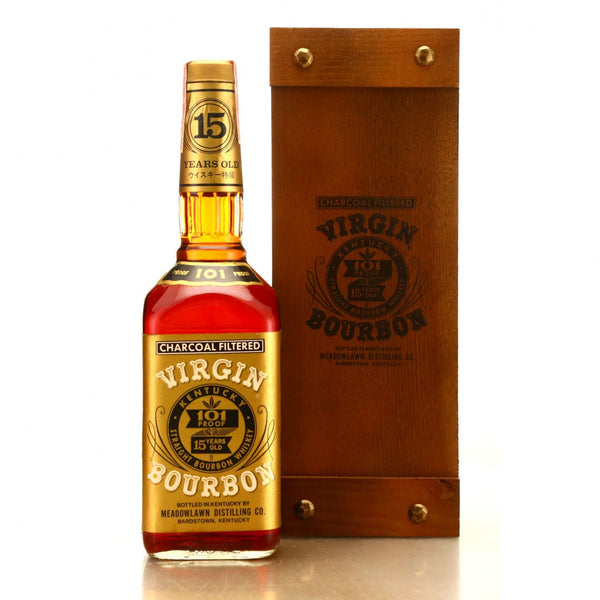 1990 Virgin Bourbon 15 Year Old Kentucky Straight Bourbon Whiskey