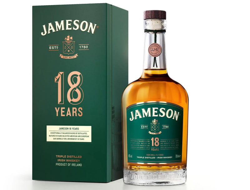 Jameson Irish Whiskey 18 Year Old 750ml