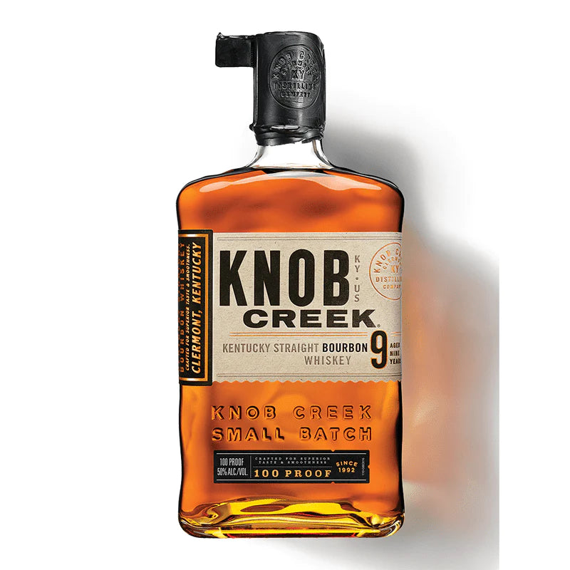Knob Creek 9 Year Small Batch 100 Proof Kentucky Straight Bourbon Whiskey 750ml