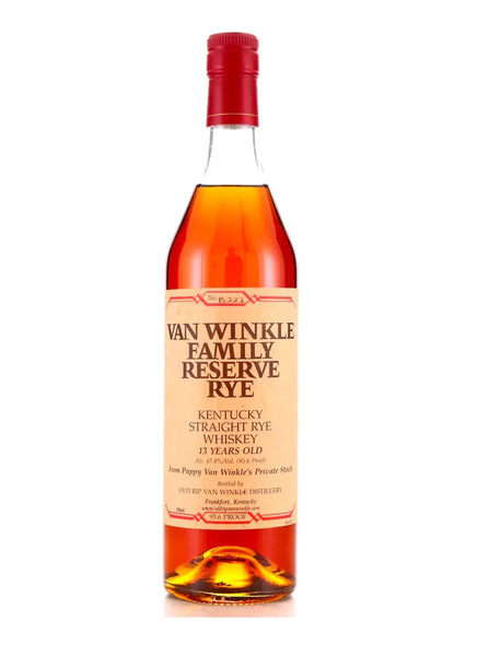 Old Rip Van Winkle Pappy Van Winkle's Family Reserve 13 Year Old Kentucky Straight Rye Whiskey
