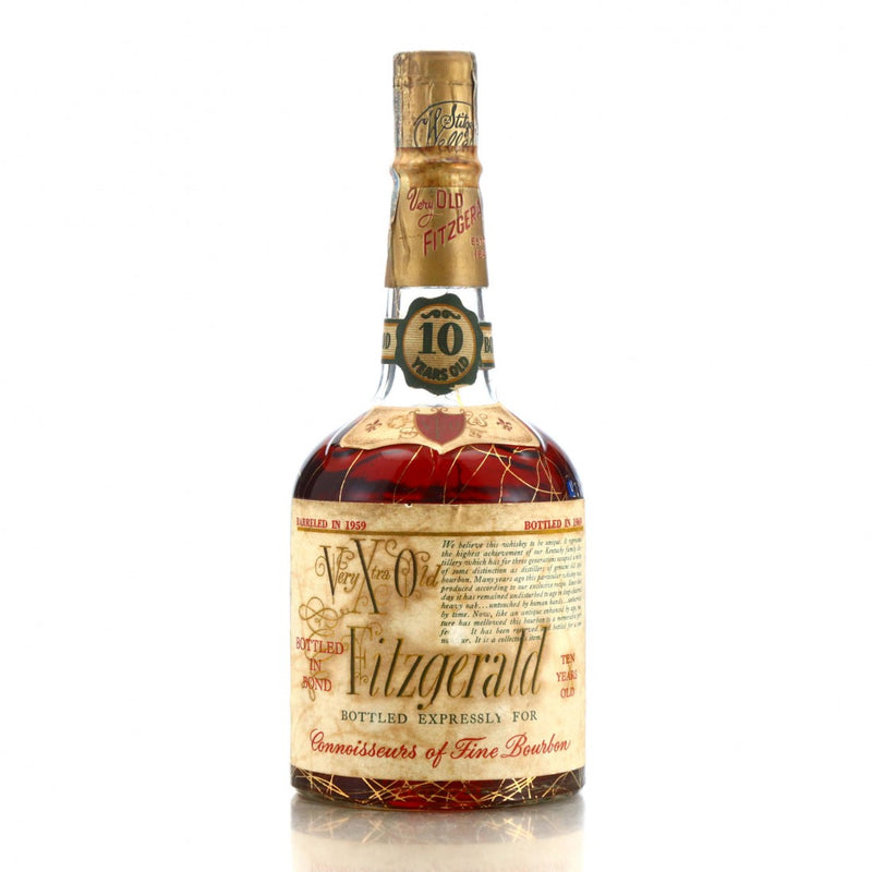 Very Old Fitzgerald 1959 Bottled in Bond 10 Year Old 90 Proof / Stitzel-Weller