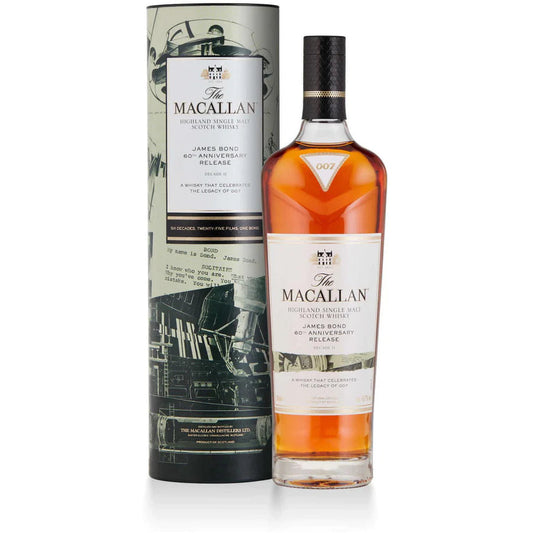 Macallan James Bond 60th Anniversary Decade II Single Malt Scotch Whisky II 750ml