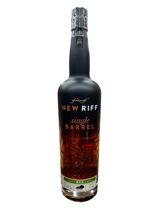 New Riff Single Barrel Straight Rye Whiskey 750ml