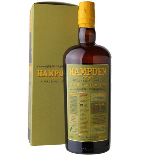Hampden Estate 8 Year Single Jamaican Rum / 750mL