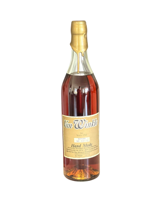 Pappy Van Winkle 1974/1990 Hand Made 16 Year Old