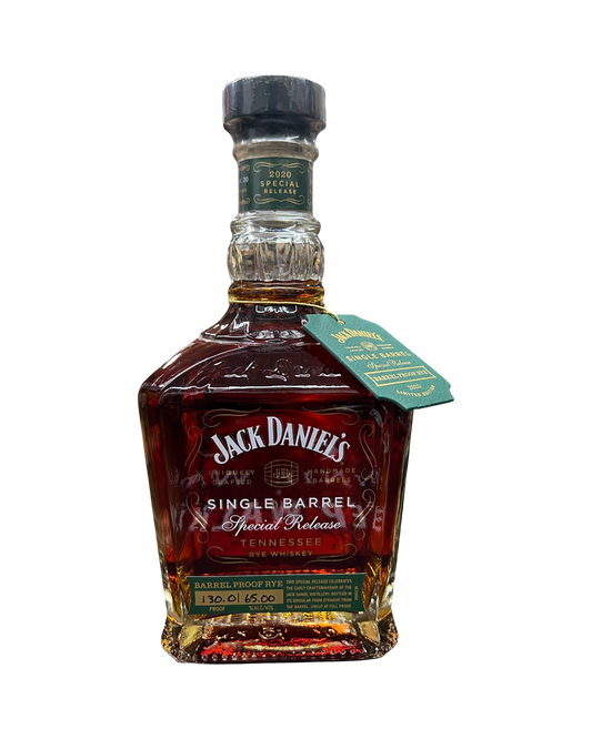 2020 Jack Daniel's Single Barrel Special Release Barrel Proof Rye Tennessee Whiskey