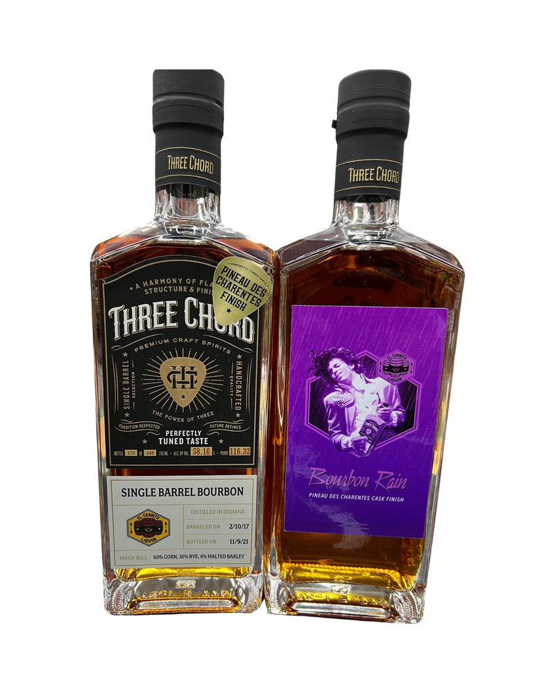 Three Chord Single Barrel Bourbon Store Pick Finished In Pineau Des Charentes