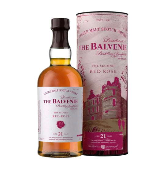 Balvenie The Second Red Rose 21 Year Old Single Malt Scotch Whisky