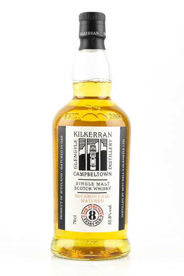 Kilkerran 8 Year Old Cask Strength Bourbon Cask Matured 55.8%