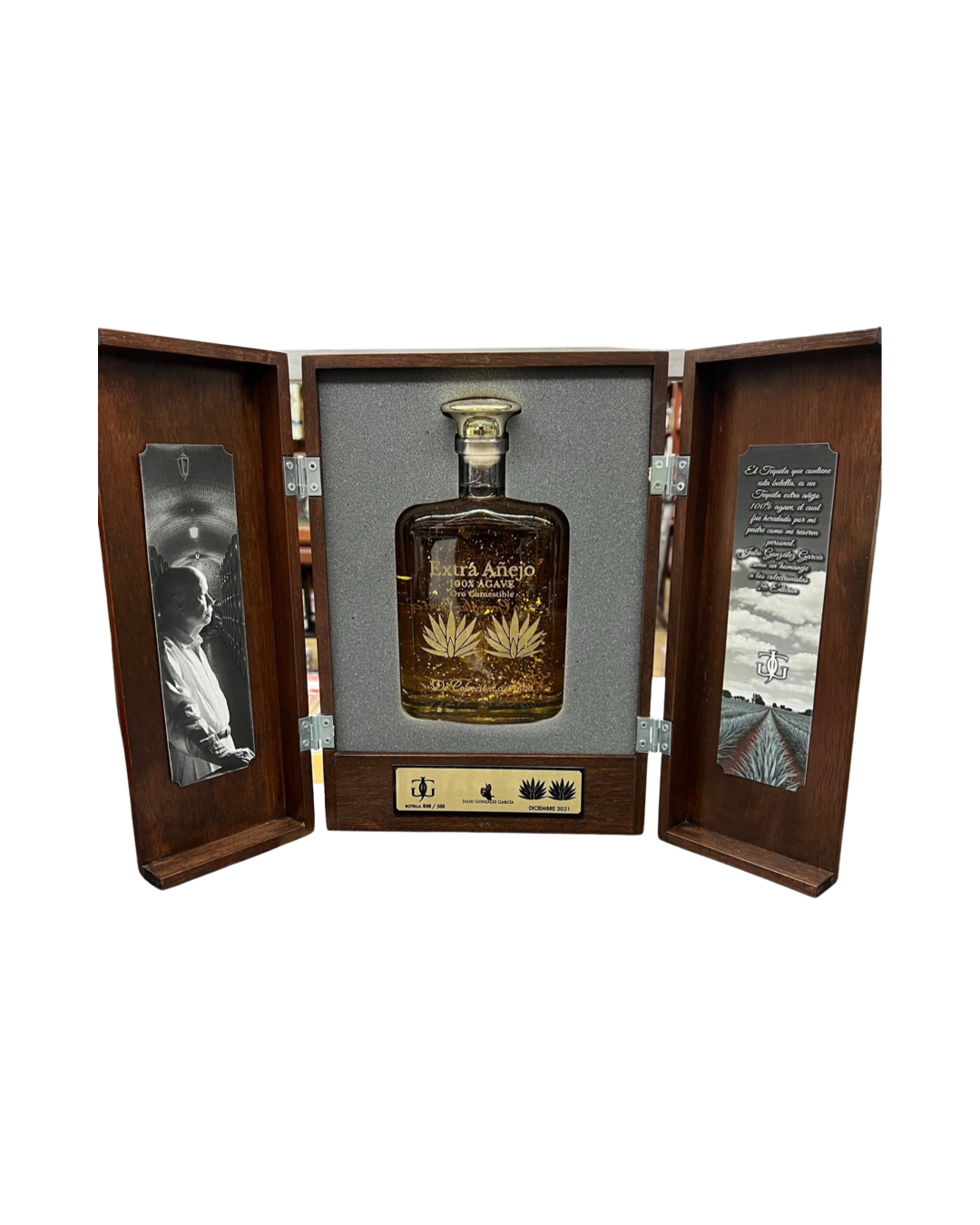 Julio Gonzalez Garcia 20 Year Old Extra Anejo Tequila  750ml