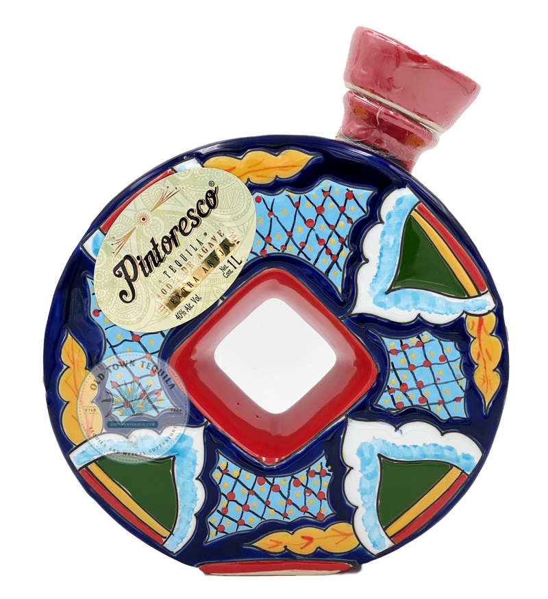 Pintoresco Extra Anejo Ceramic COLOR Round 1 Liter