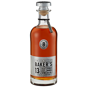 Baker's Single Barrel 13 Year Old Kentucky Straight Bourbon Whiskey 750ml