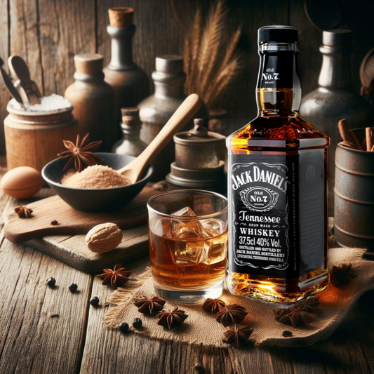 Jack Daniel's Black Label Old No.7 Brand Sour Mash Whiskey 375ml