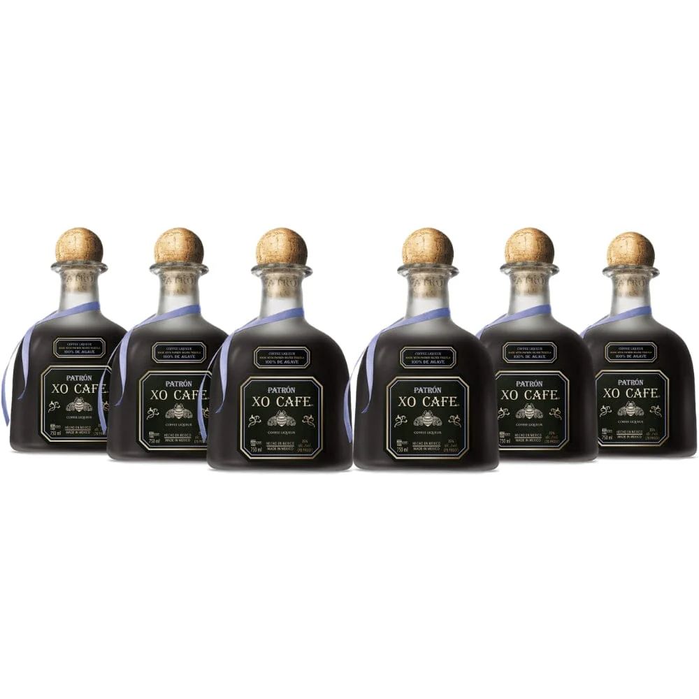 Patron XO Cafe Coffee Tequila Liqueur 750ml Bottle 6-Pack
