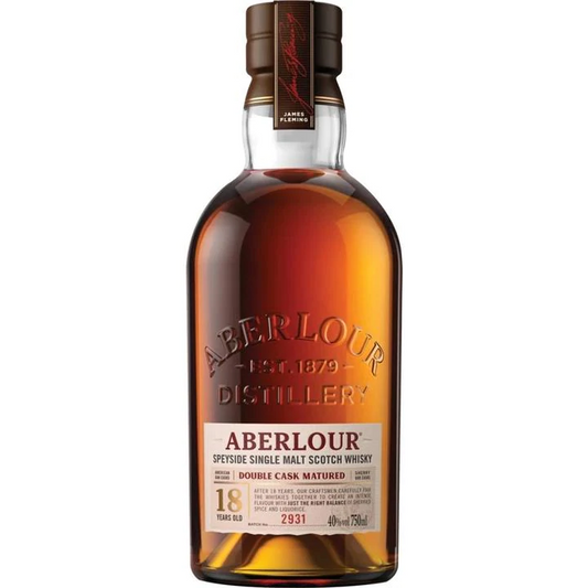 Aberlour Double Cask 18 Year Old Single Malt Scotch Whiskey 750ml