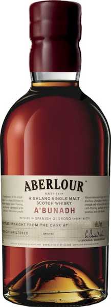 Aberlour a'Bunadh Cask Strength Single Malt Scotch Whiskey 750ml