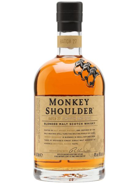 Monkey Shoulder The Original Blended Malt Scotch Whisky 750ml