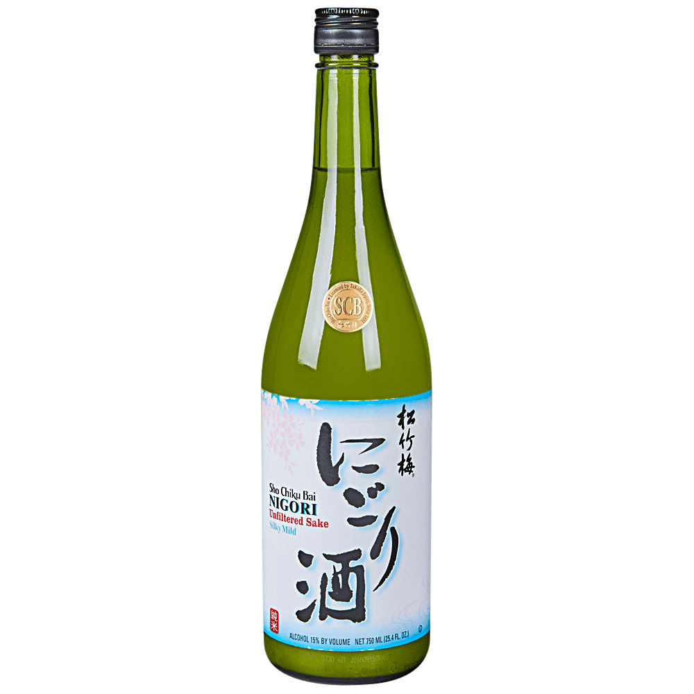 Sho Chiku Bai Nigori Unfiltered Sake 750ML