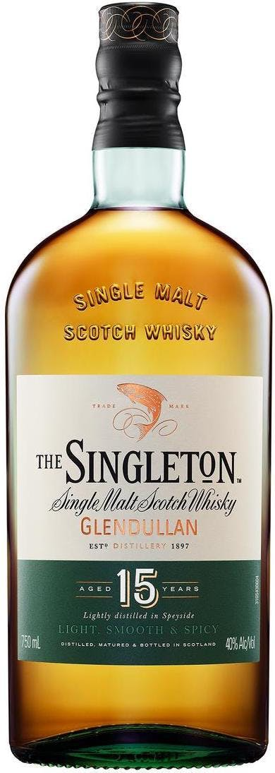 Singleton of Glendullan 15 Year Old Single Malt Scotch Whisky 750ml